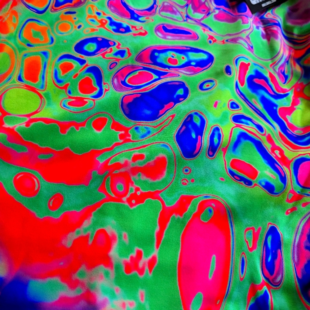 Acid Amoeba Long Sleeve Bodysuit